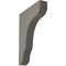 Ekena Millwork 1 3/4"W x 8 1/2"D x 11"H Plymouth Wood Vintage Decor Bracket, Reclaimed Grey BKTWD02X09X11PLGY - alternate 1